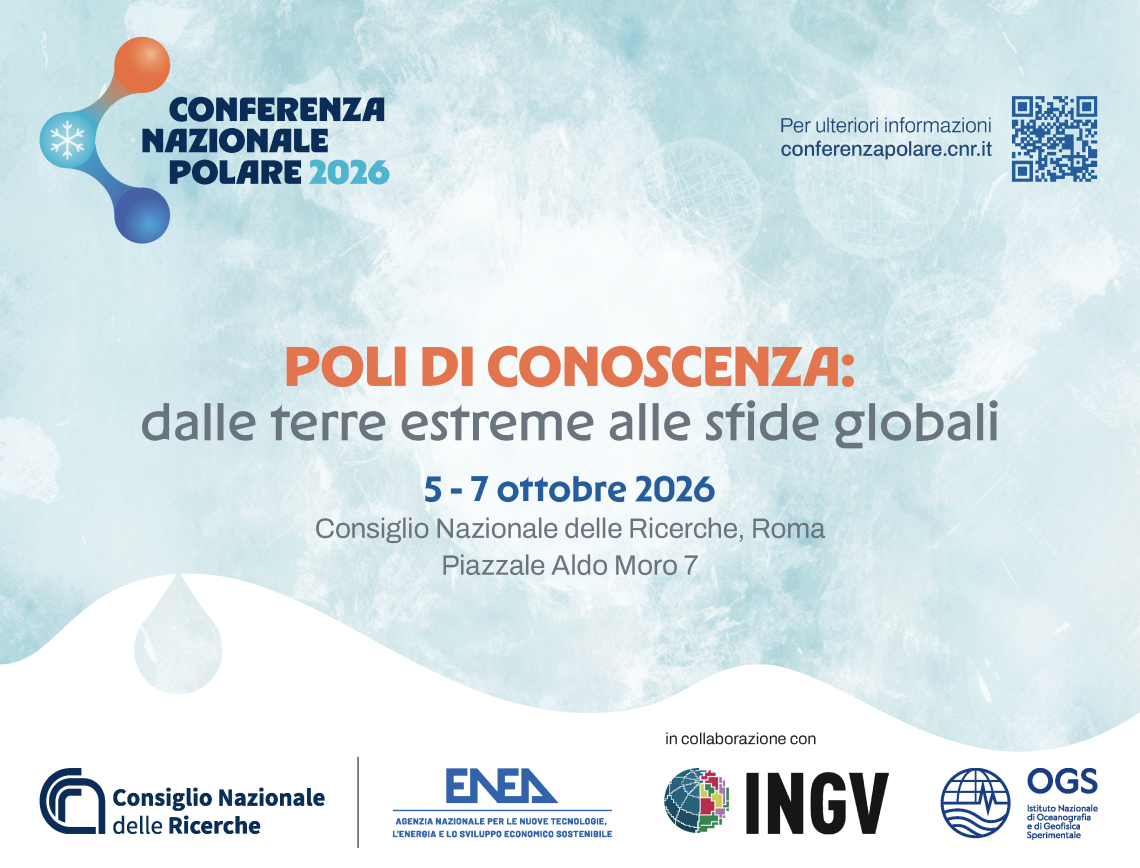 I Conferenza Nazionale Polare – Poli di conoscenza: dalle terre estreme alle sfide globali
